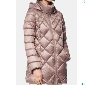 Andrew Marc quilted hooded Parka